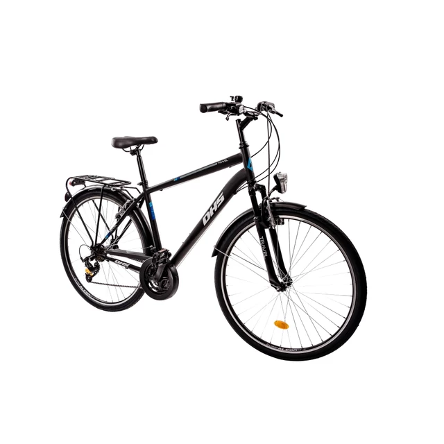 Pánsky trekingový bicykel DHS 2855 28" - model 2021 - Black