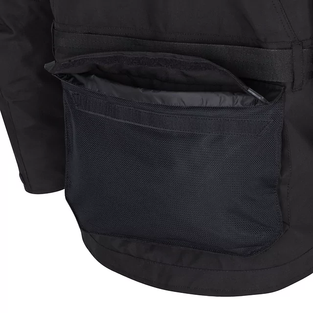 Moto bunda W-TEC Warao - černá-fluo