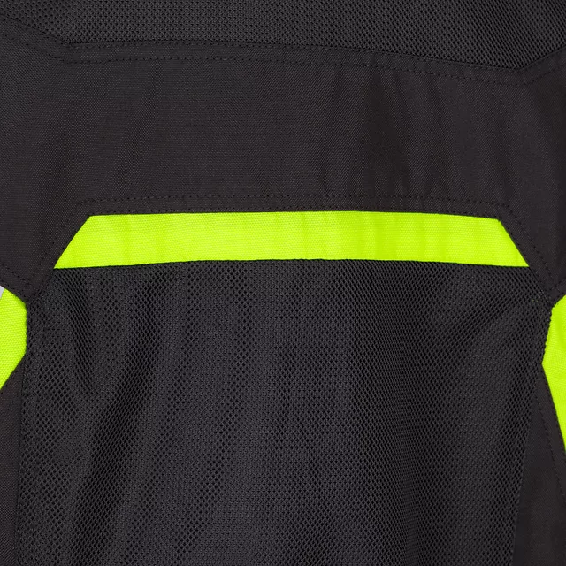 Letní moto bunda W-TEC Timuco - černá-fluo