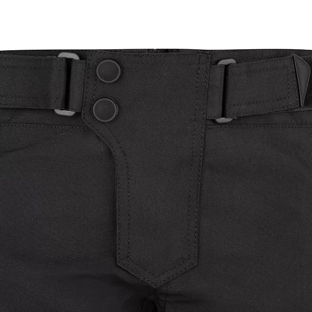 Dětské rostoucí moto kalhoty W-TEC Pinapoco - černá-fluo