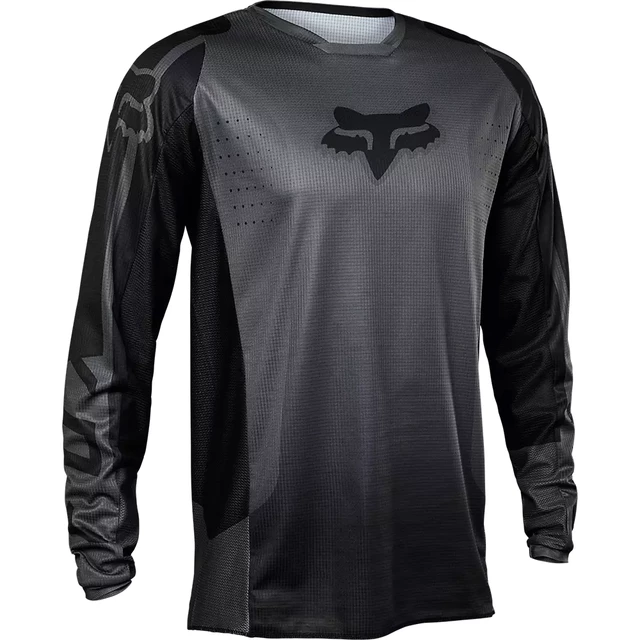 Motocross Jersey FOX 180 Leed Jersey - Black Dark Shadow