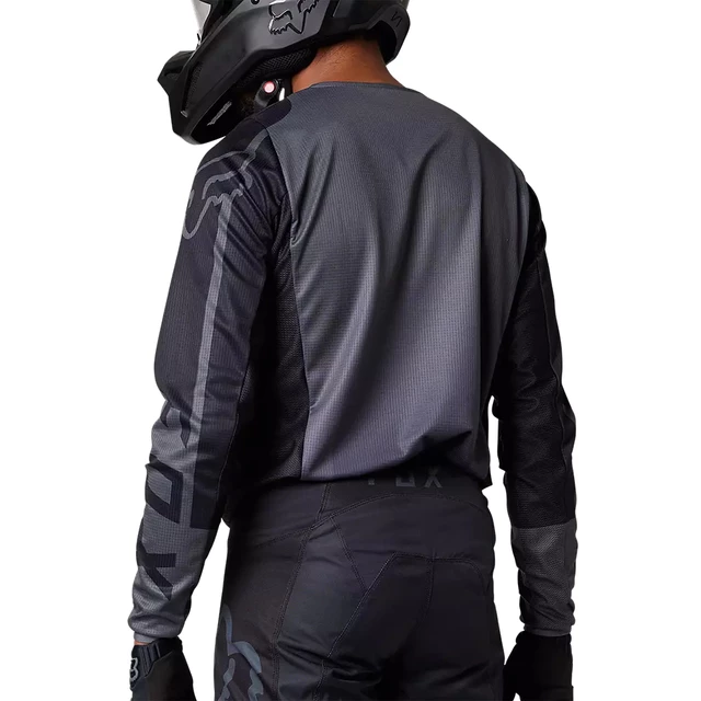 Motokrosový dres FOX 180 Leed Jersey - Black Dark Shadow