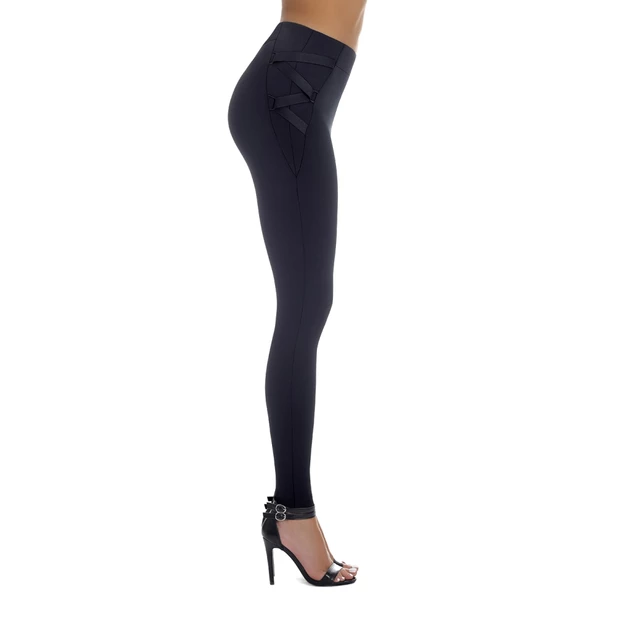 Női leggings BAS BLEU Lindsey Black - fekete