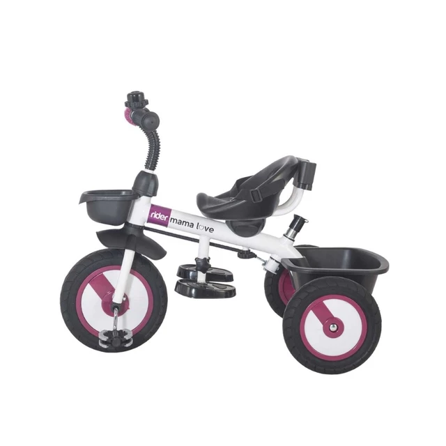 Three-Wheel Stroller/Tricycle with Tow Bar MamaLove Rider - Purple