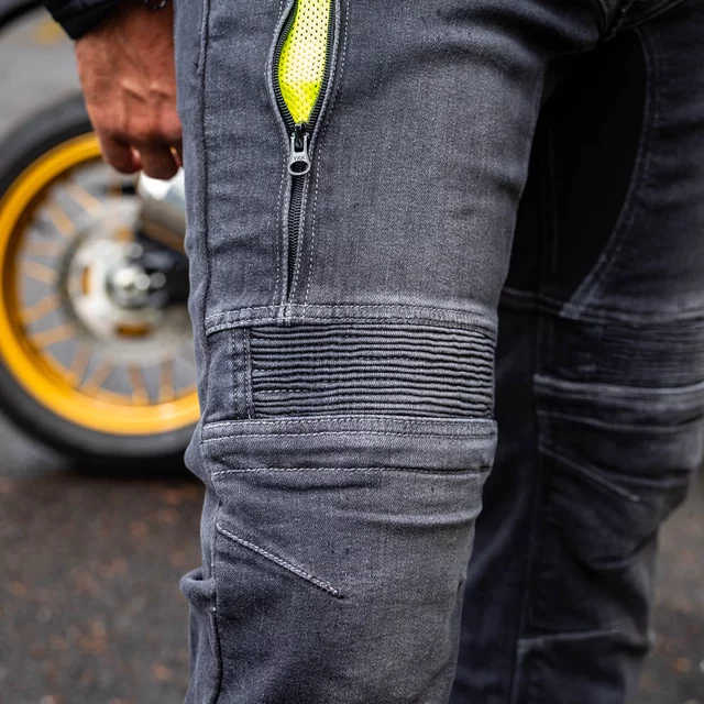 Pánské moto jeansy W-TEC Biterillo Evo - modrá