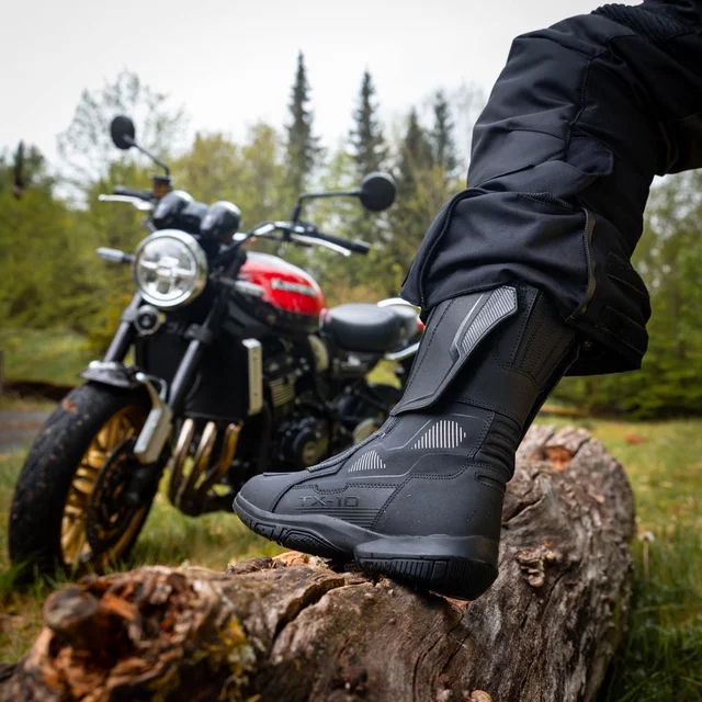 Moto boty W-TEC Tixten - černá