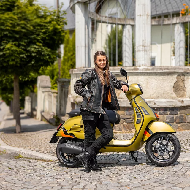 Dámské moto boty W-TEC Leocia Black