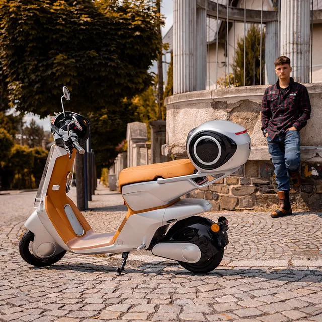 Elektrický skútr Stardust 45 10" - modrá