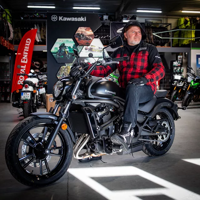 Softshellová moto bunda W-TEC Black Heart Rozzer - červeno-černá