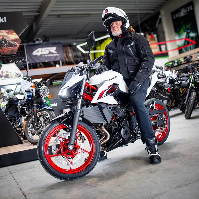 Moto bunda W-TEC Nykolas - černá