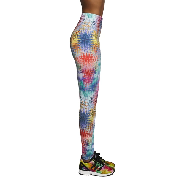 Women’s Sports Leggings BAS BLACK Tessera 90 - Multicolour