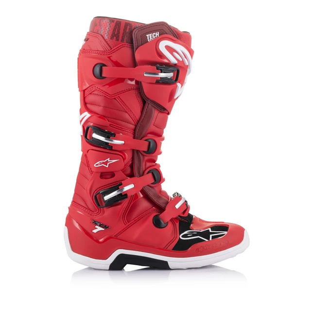 Motorcycle Boots Alpinestars Tech 7 Red 2022 - Red