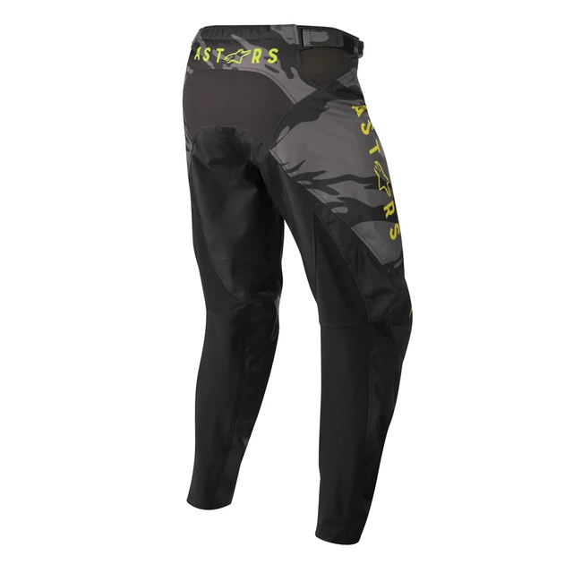 Motokrosové nohavice Alpinestars Racer Tactical čierná/šedá maskáčová/žltá fluo - čierna/šedá maskáčová/žltá fluo