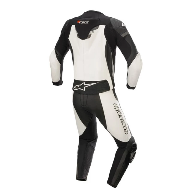 Dvoudílná moto kombinéza Alpinestars GP Force Chaser černá/bílá - černá/bílá