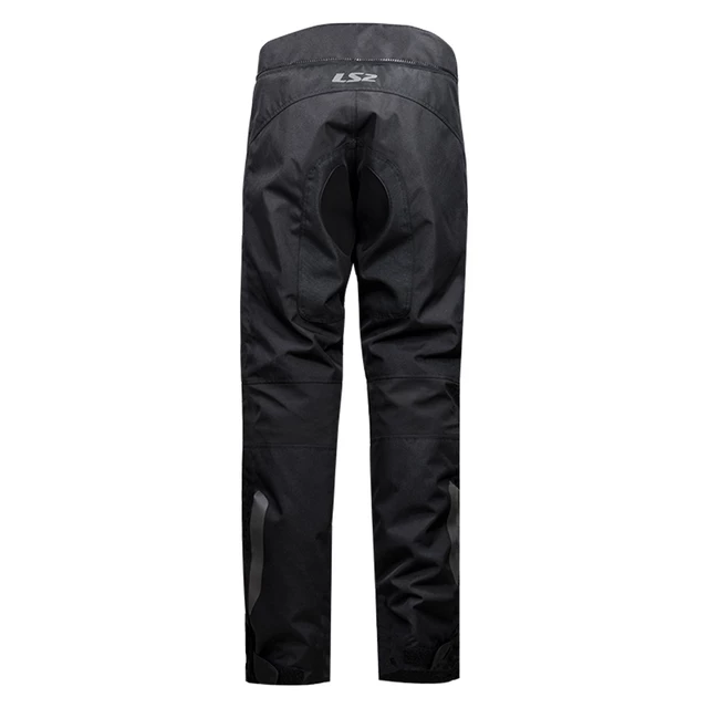 Pánské moto kalhoty LS2 Chart EVO Black prodloužené - černá