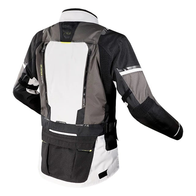 Pánska moto bunda LS2 Norway Black Grey Yellow