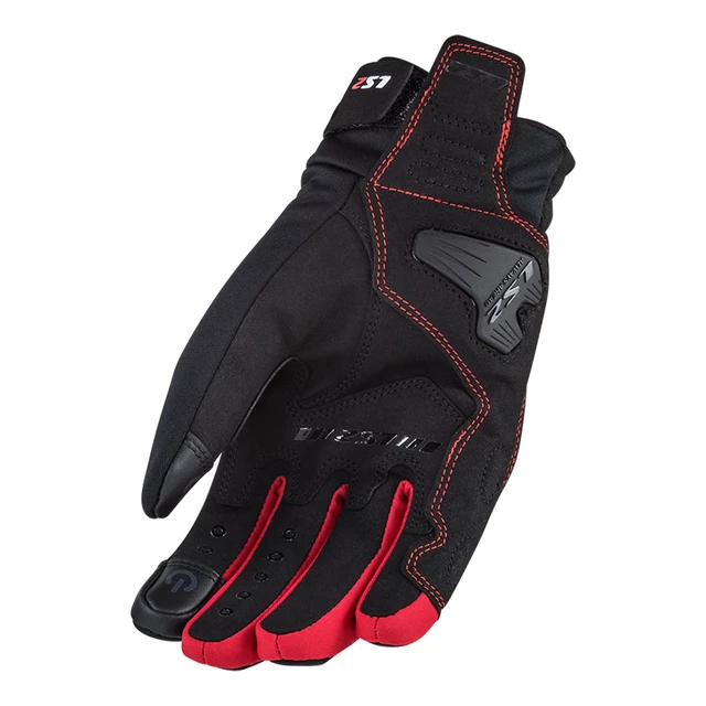 Women’s Motorcycle Gloves LS2 Jet 2 Black Red