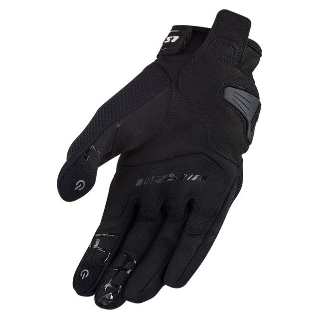 Men’s Motorcycle Gloves LS2 Dart 2 Black - Black