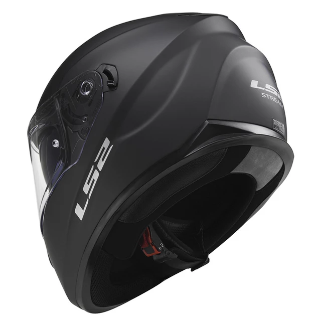 Moto přilba LS2 FF320 Stream Evo Matt Black - Matt Black