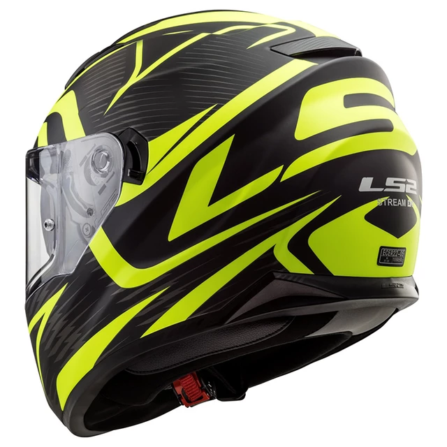 Moto přilba LS2 FF320 Stream Evo Jink Matt Black Yellow - Matt Black Yellow