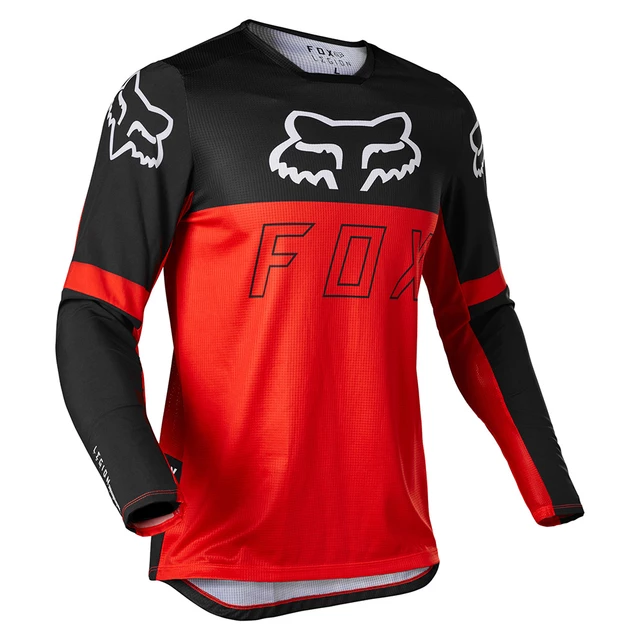 Motokrosový dres FOX Legion Lt Fluo Red MX22 - fluo červená