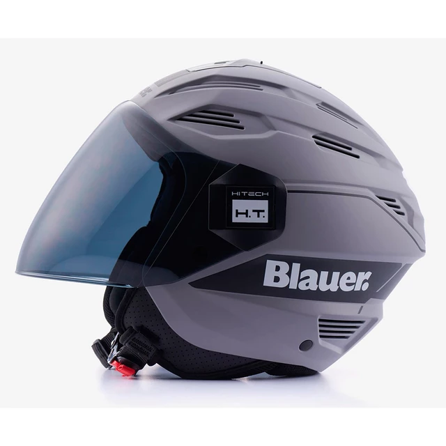 Moto prilba Blauer Brat Grey