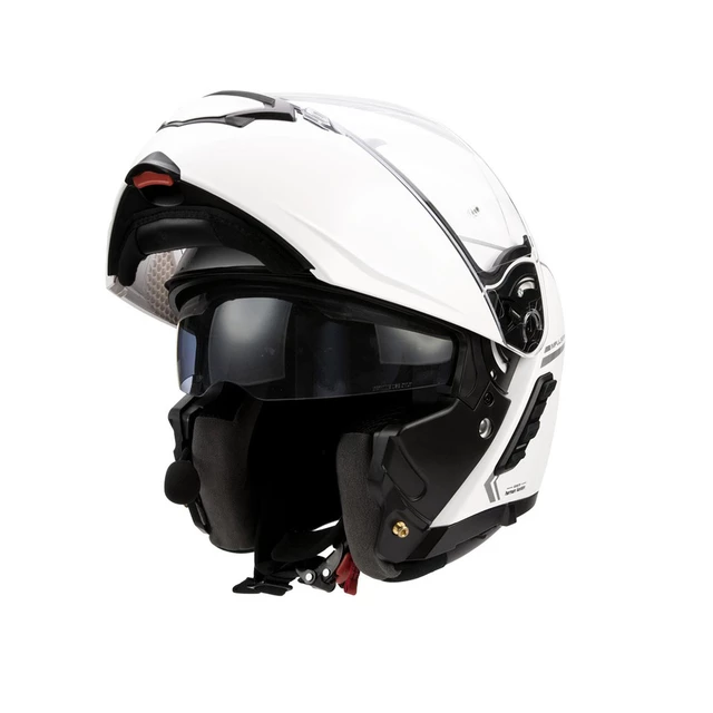 Moto prilba SENA Impulse s integrovaným Mesh headsetom Shine White