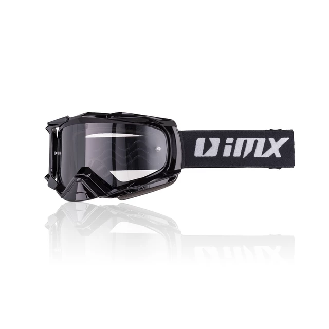 Motocross Goggles iMX Dust - Yellow-Black Matt - Black