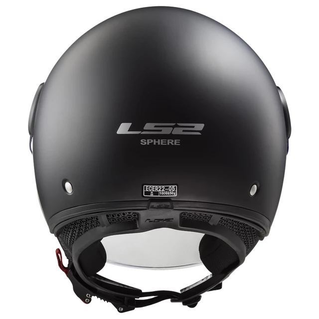 Motorcycle Helmet LS2 OF558 Sphere Solid - Matt Black