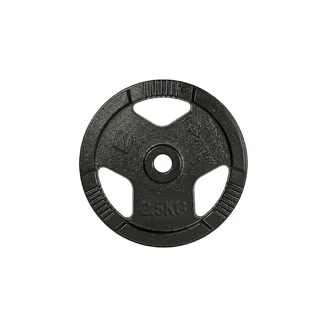 Litinové kotouče inSPORTline Hamerton Black 30 mm 1,25-25 kg
