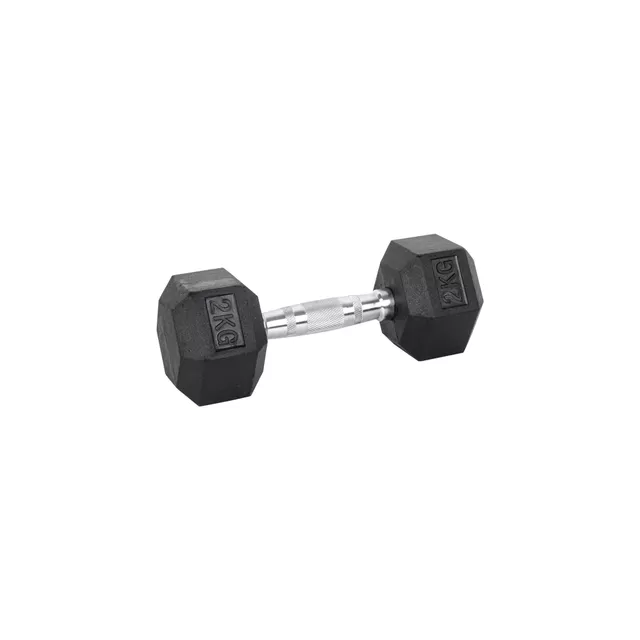 Šestihranné činky inSPORTline Hexsteel 3-40 kg