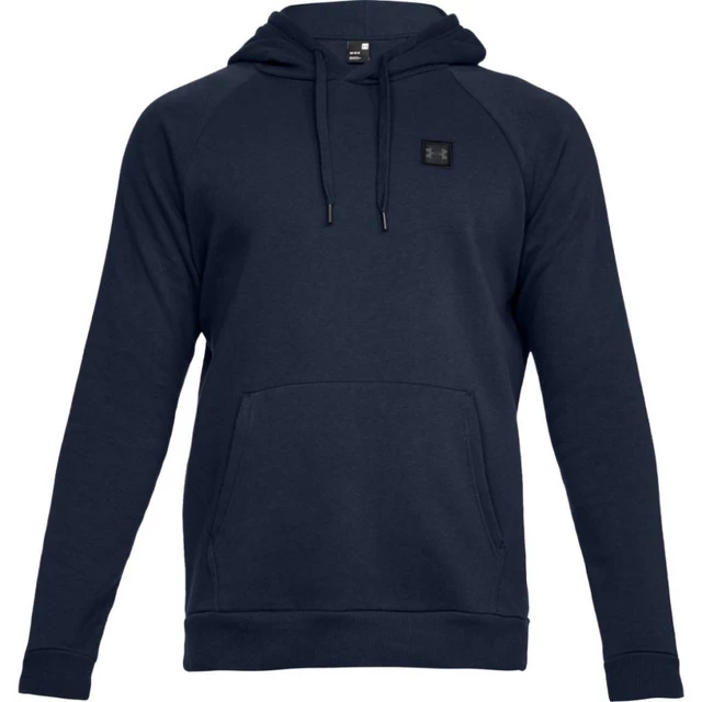 Men’s Hoodie Under Armour Rival Fleece PO - Academy/Black - Academy/Black