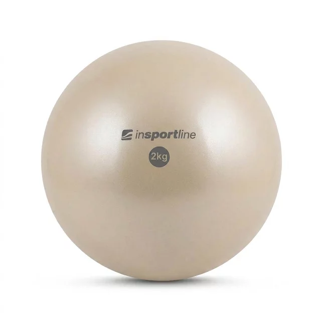 Jóga míč inSPORTline Yoga Ball 2 kg - béžová