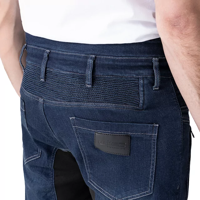 Pánské moto jeansy W-TEC Biterillo Evo - černá