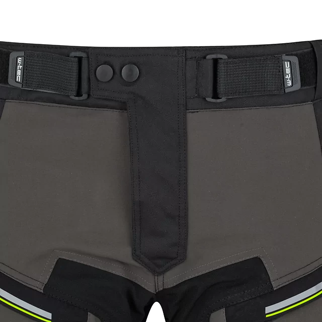 Moto kalhoty W-TEC Daimick - černo-šedá