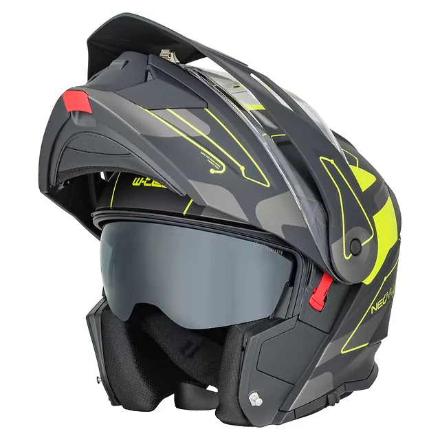 Výklopná moto přilba 3v1 W-TEC Neovu Graphic