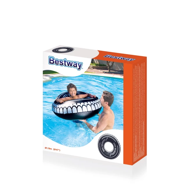 Inflatable Pool Tube Bestway Velocity Tire Tube 119 cm