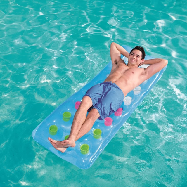 Inflatable Pool Lounger Bestway Fashion 188 x 71 cm - Clear