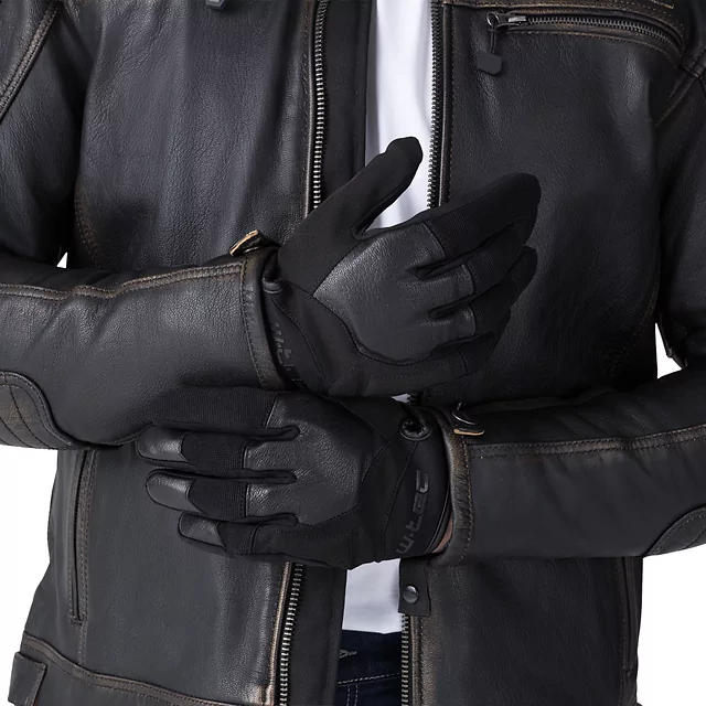 Moto rukavice W-TEC Trebizat - černá