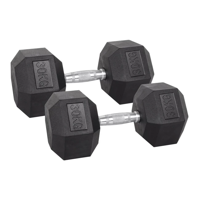 Hex Dumbbell Set inSPORTline Hexsteel 2 x 3-40 kg