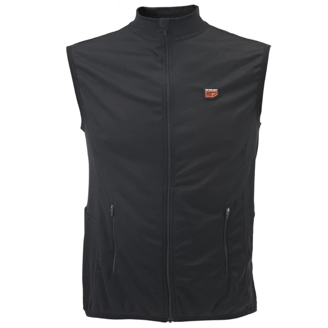 Heated Vest 30 SEVEN Baselayer Regular Fit - Black - Black