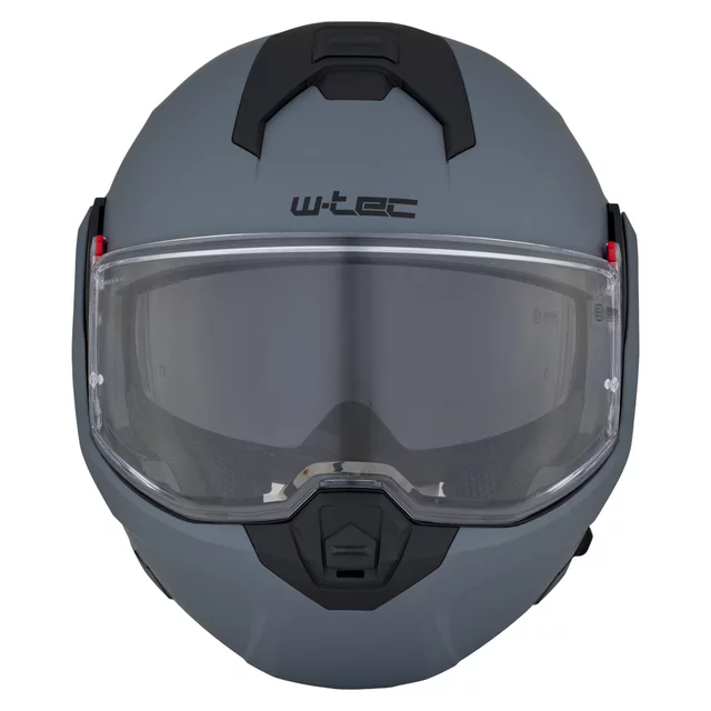 Překlopná moto přilba W-TEC Sabron P/J - White