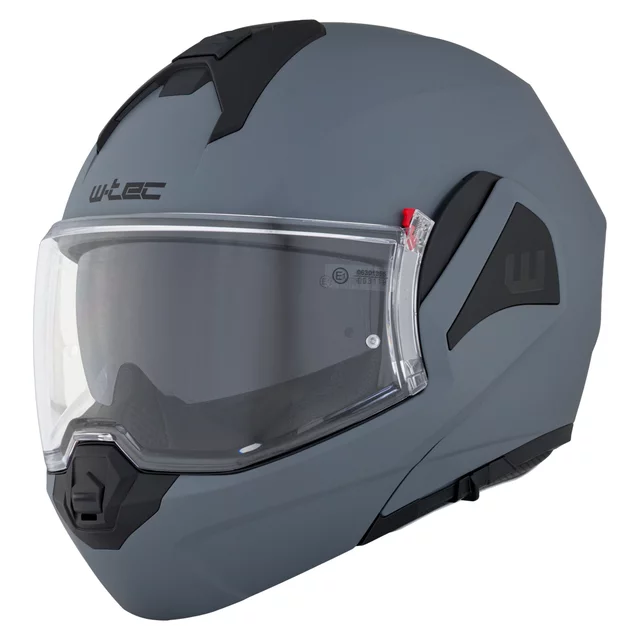 Překlopná moto přilba W-TEC Sabron P/J - White