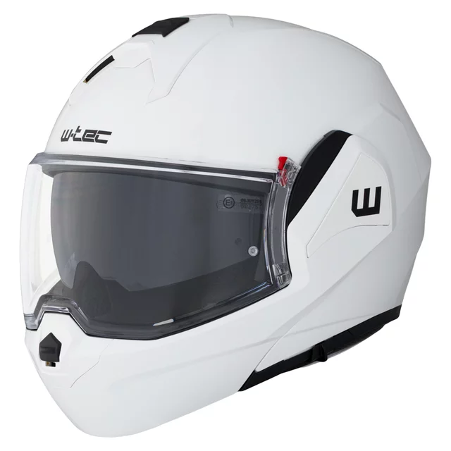 Překlopná moto přilba W-TEC Sabron P/J - White