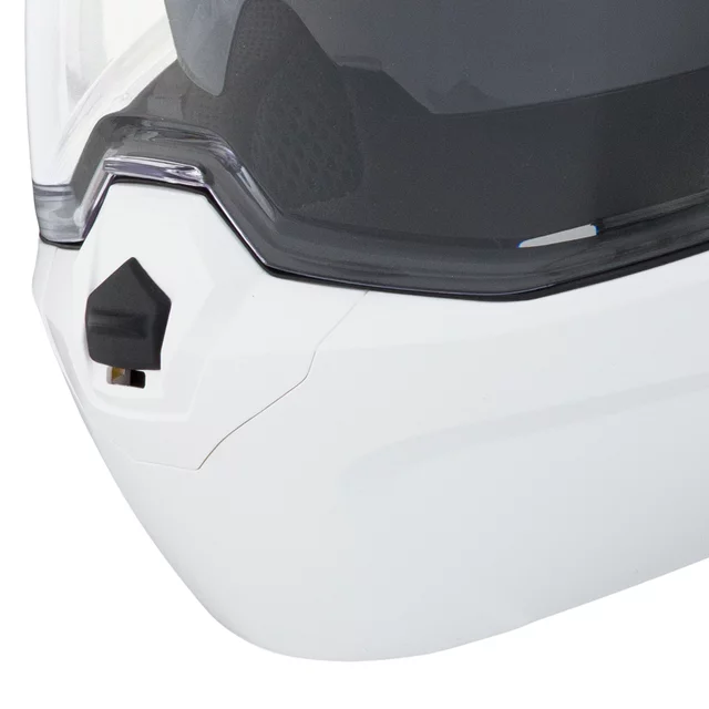 Překlopná moto přilba W-TEC Sabron P/J - White