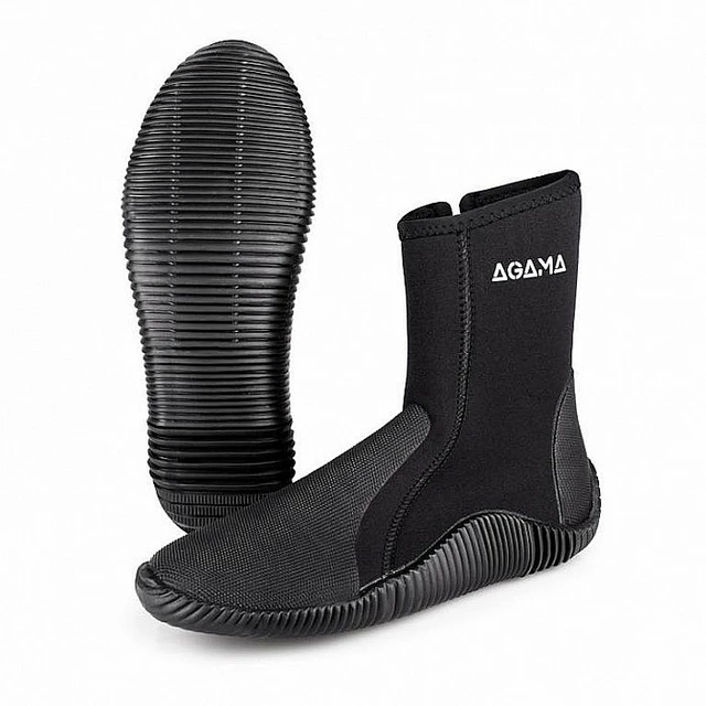 Neoprén cipő Agama Stream New 5 mm - fekete - fekete