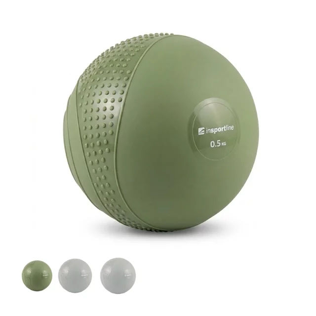 Mini medicinbaly inSPORTline Sendelar 10,5-12 cm / 0,5-1,5 kg