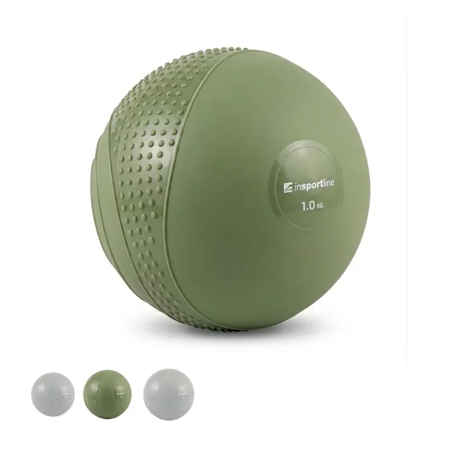 Mini medicinbaly inSPORTline Sendelar 10,5-12 cm / 0,5-1,5 kg
