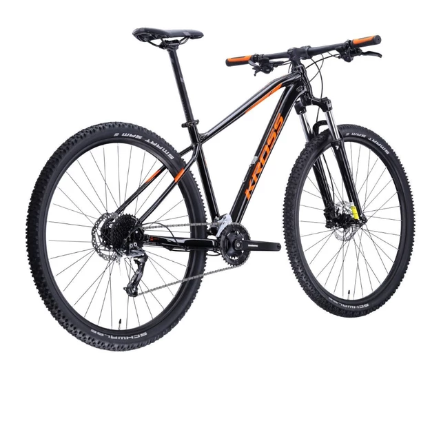 Horský bicykel Kross Level 1.0 PW GL 29" Gen 005 - čierna/oranžová