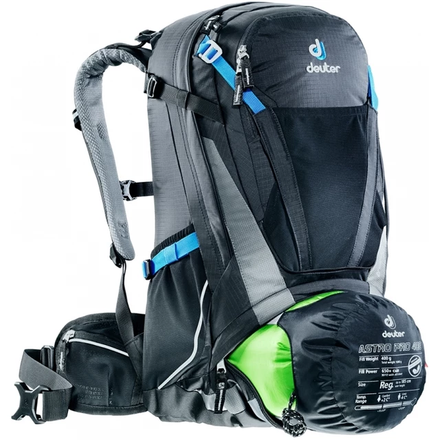 Cyklistický batoh DEUTER Trans Alpine 28 SL - arctic-petrol